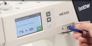 Brother S-7300A-403 NEXIO прямострочная швейная машина с автоматикой
