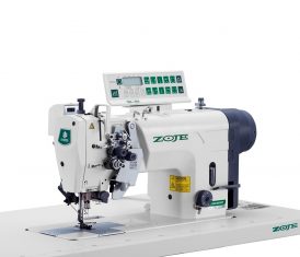 ZOJE ZJ2875-BD-D3/PF двухигольная прямострочная швейная машина с автоматикой