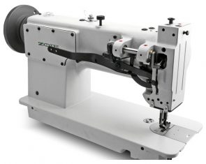 ZOJE ZJ0628 промышленная швейная машина для тяжелых тканей с тройным транспортом