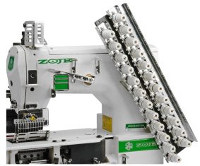 ZOJE ZJ1414 многоигольная поясная машина цепочного стежка