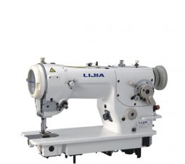 LIJIA L2284D Промышленная швейная машина строчки "зиг-заг" с прямым приводом и позиционированием иглы