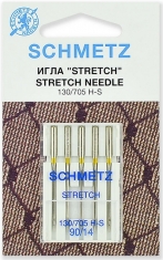 Иглы для бытовых машин для трикотажа SCHMETZ Stretch (5 шт. Nm.90)