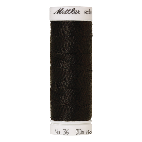 Швейные нитки суперкрепкие Mettler Extra Strong (цвет 4000, чёрный)