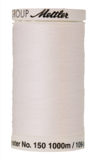 Šūšanas diegi Mettler BOBBINETTE (krāsa 2000, balts, 1000 m)