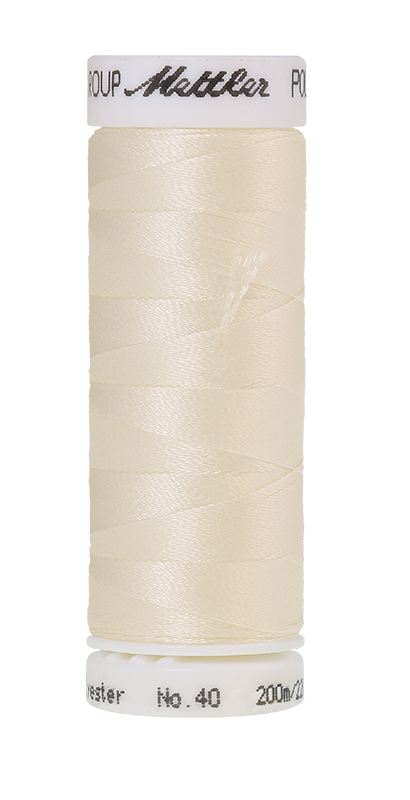 Izšūšanas diegi Poly Sheen (krāsa 0101)