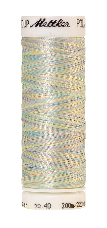 Daudzkrāsu izšūšanas diegi Poly Sheen Multi (krāsa 9936)
