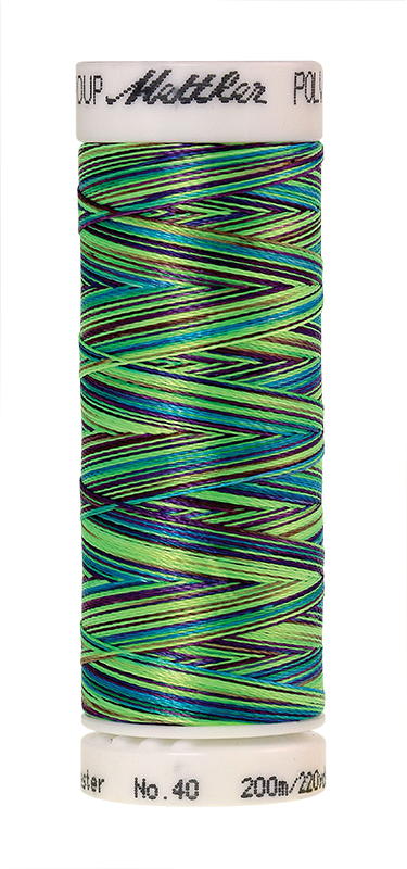 Daudzkrāsu izšūšanas diegi Poly Sheen Multi (krāsa 9971)