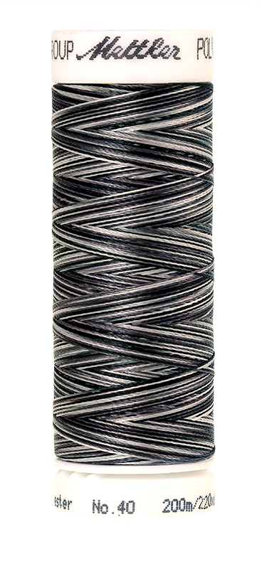 Daudzkrāsu izšūšanas diegi Poly Sheen Multi (krāsa 9979)