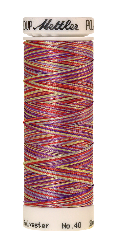 Daudzkrāsu izšūšanas diegi Poly Sheen Multi (krāsa 9983)