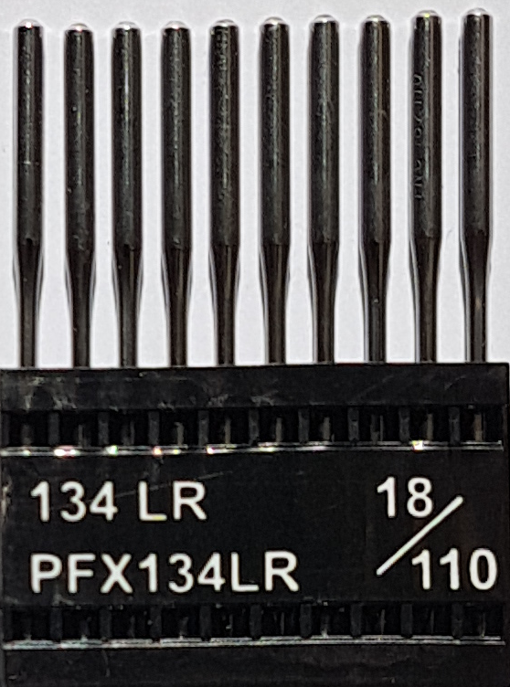 DPx5 LR (134LR) (ādai) NM110 adatas rūpnieciskajai šujmašīnai TRIUMPH (10 gab.)