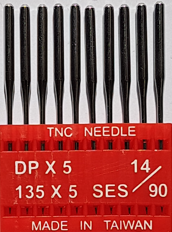 DPx5 SES NM90 (trikotāžai) adatas rūpnieciskajai šujmašīnai TRIUMPH (10 gab.)