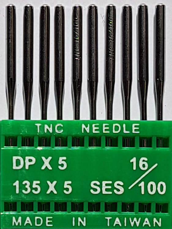 DPx5 SES NM100 (trikotāžai) adatas rūpnieciskajai šujmašīnai TRIUMPH (10 gab.)