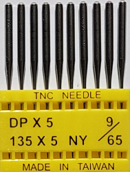 DPx5 NM65 (universālas) adatas rūpnieciskajai šujmašīnai TRIUMPH (10 gab.)