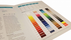 SERAFLEX elastīgo diegu krāsu katalogs