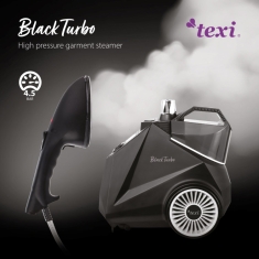 Texi Black Turbo tvaika stacija ar statīvu