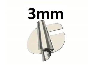 Ierīces maliņas ielocīšanai (iziet cauri šuvju savienojumiem) 3mm