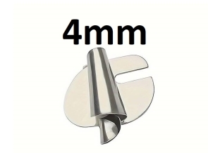 Ierīces maliņas ielocīšanai (iziet cauri šuvju savienojumiem) 4mm