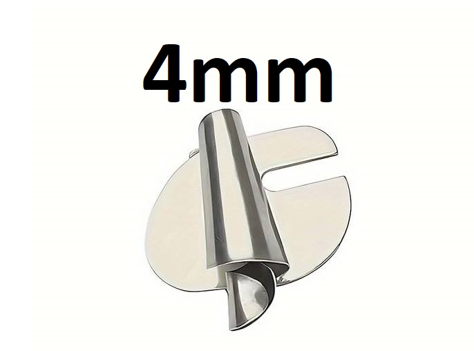 Ierīces maliņas ielocīšanai (iziet cauri šuvju savienojumiem) 4mm