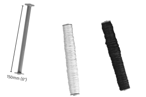 Laivas tipa šautruļu spolītes 150mm (BSBXL10)