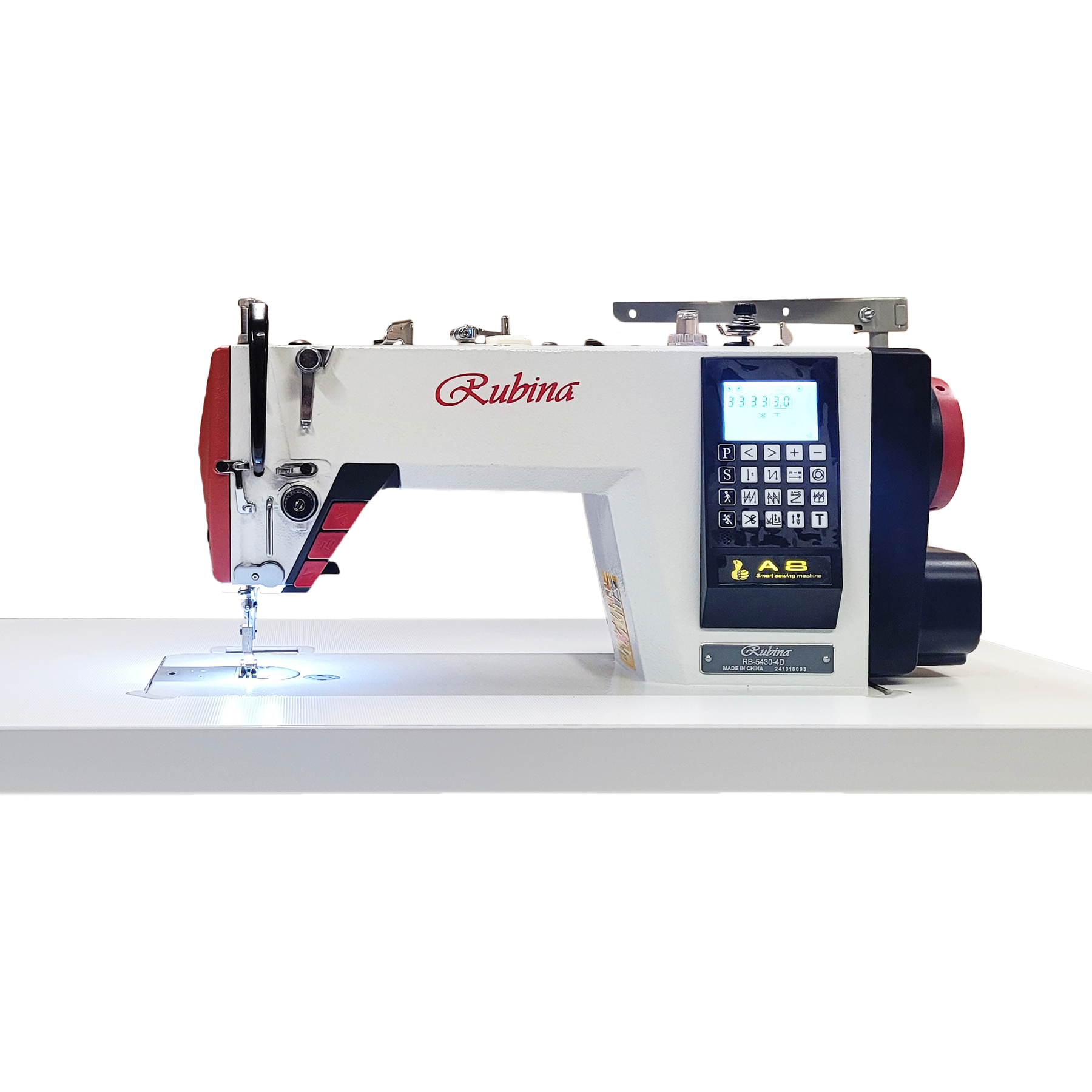 RUBINA RB-5430-4D šujmašīna ar regulējamu diferenciālo padevi apakšā