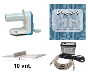 Silver reed SK840 SET datorizētas adīšanas mašīnas komplekts