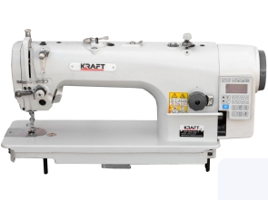 KRAFFT KF-5410J-7  VIENAS ADATAS AUTOMĀTISKĀ DŪRIEŅA MAŠĪNA AR ADATAS PIEDZIŅU UN LIELU ĀĶI