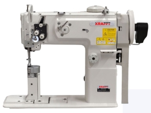 KRAFFT KF-1710  VIENAS ADATAS STABA TIPA LOCKSTITCH ŠŪŠANAS MAŠĪNA AR KOMBINĒTO PĀDEVI