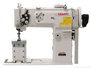 KRAFFT KF-1760  DIVU ADATU STABA TIPA LOCKSTITCH ŠŪŠANAS MAŠĪNA AR KOMBINĒTO PĀDEVI