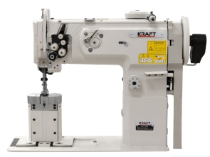 KRAFFT KF-1760  DIVU ADATU STABA TIPA LOCKSTITCH ŠŪŠANAS MAŠĪNA AR KOMBINĒTO PĀDEVI