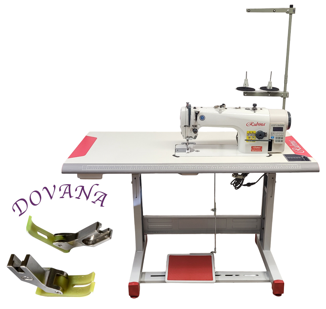 RUBINA RB-9400A-4CN Ātrgaitas vienas adatas rūpnieciskā šujmašīna ar automātiskām funkcijām